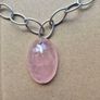 Rose Quartz Necklace Image 2