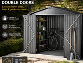 Metal Shed With Double Doors