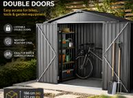 main image for ad Metal Shed With Double Doors