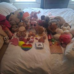 selection of girls toys - squishys, fidgets, teddies, etc.. suitable for age 5+ Collection from Rathfarnham Village