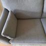 Harvey Norman oasis 3 seater sofa couch - navy / grey Image 4