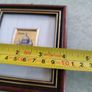1980s SMALL Chromolithography on 23k Gold Foil of  Sacre Coeur PARIS France Image 5
