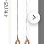 Kids gymnastic rings Image 3