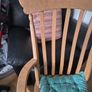 Stunning high back Wooden Armchairs Image 5
