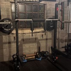 Safety squat bar