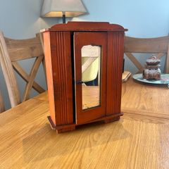 Antique French Scratch Built Miniature Wardrobe
