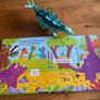 Dinosaur interactive book and toy Image 2
