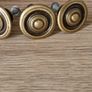 Vintage Brass Knobs and Hinges Set Image 3