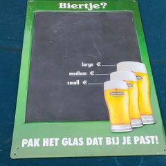 59x39 CMS Dutch Heineken enamel sign.