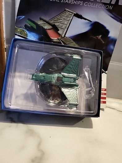 star trek eaglemoss klingon augments ship