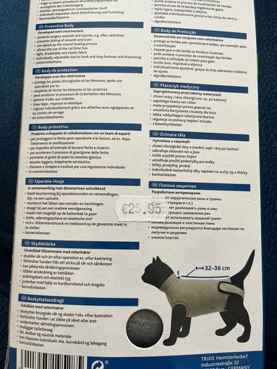 Post-surgery recovery suit for pets