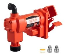 AC Electric Oil Transfer Pump, 8 ft/2.4 m Max Suction Lift, 37 ft/11.28 m Max Lift, Overheat Protection, for Gasoline Diesel Kerosene Biodiesel Ethanol