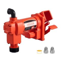 AC Electric Oil Transfer Pump, 8 ft/2.4 m Max Suction Lift, 37 ft/11.28 m Max Lift, Overheat Protection, for Gasoline Diesel Kerosene Biodiesel Ethanol