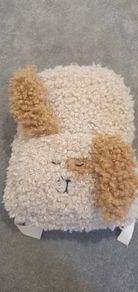 Fluffy backpack
