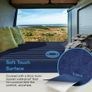 Luxury Double Inflatable Mattress | Puncture Resistant Double Airbed with Flock Coating | Quick 3 Mins Blow Up Bed with Built-in Pump | Portable Air Bed - Home Camping & Guests 195x137x46cm Image 9