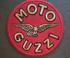 Moto guzzi motorcycles, cloth patch.
