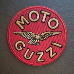 Moto guzzi motorcycles, cloth patch.