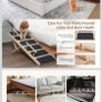 Adjustable Wooden dog ramp 120cm long - 6 levels Image 5