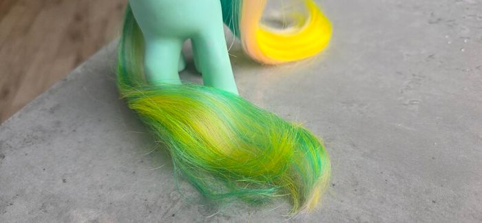 Braided Beauty Brush N Grow Ponies MLP G1 My Little Pony