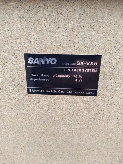 sanyo speakers