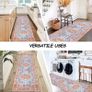 Oriental Runner Rugs for Hallway 60x240cm Non-Slip Kitchen Rug Runner Washable Boho Entryway Rug Low Profile Carpet Runner for Hallways Entrance Bathroom Living Room (FREE POSTAGE) Image 5