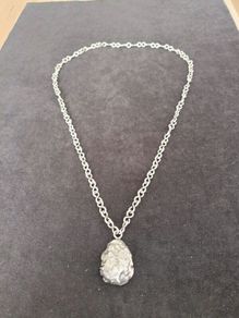 KABWE SILVER Necklace handmade