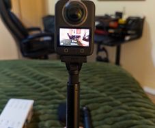 DJI OSMO 360 | 8K 360 ACTION CAMERA (3 Battery pack, vortex handle, 1.2 m invisible selfie stick)