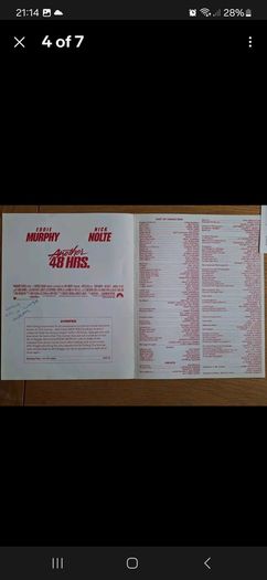 ANOTHER 48HRS Press Kit Eddie Murphy
