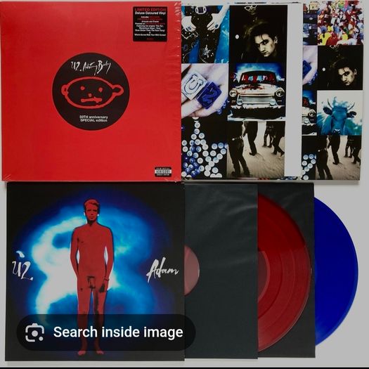U2 achtung baby 30th anniversary double vinyls,  4 variations