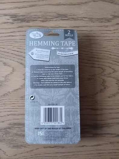 Iron-On Hemming Tape Rolls