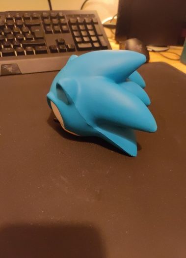 Squashy Sonic the Hedgehog toy