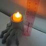 Wednesday Addams "Thing" Hand Tealight Candle Holder - Halloween Decor Image 4