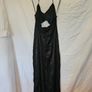 AFRM Black Snakeprint Cutout Midi Dress Image 6