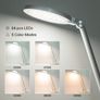 Desk Lamp, 64 pcs LEDs Eye-Caring Table Lamps, 10 Brightness Levels with 5 Lighting Modes LED Desk Light Image 2