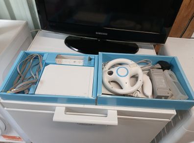 Boxed Nintendo Wii Mario Kart Pack