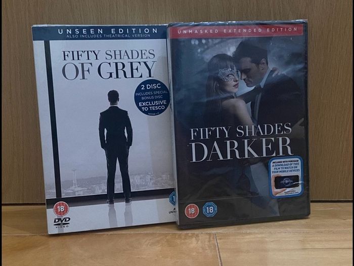 Fifty Shades of Grey / Fifty Shades Darker "DVD Collection"