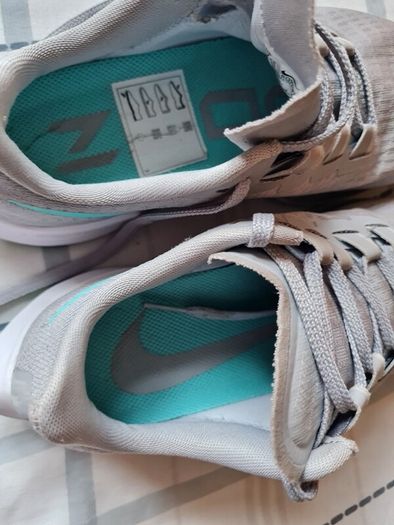 2019 nike air zoom pegasus 37 Size 4.5 eu 38 grey/blue in excellent condition