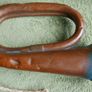 WW1 US Army M1892 field trumpet (bugle) dated 1915 and maker marked "JW York & Sons, Grand Rapids, Michigan, USA". Complete with mouthpeice. Image 6