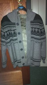 boys winter cardigan