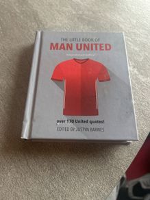 manchester united quotes book never used