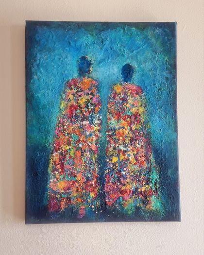Abstract Figurative Painting