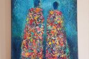 Abstract Figurative Painting