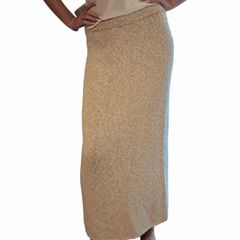 Millar of Ireland linen knit maxi skirt