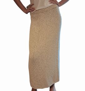 Millar of Ireland linen knit maxi skirt