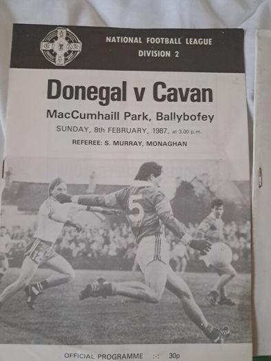 10 X GAA NFL Programmes