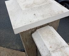 Concrete wall cappings