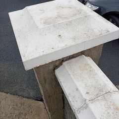 Concrete wall cappings