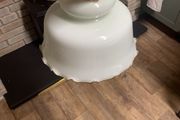 antique glass lamp shade