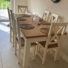Dining table 6 chairs