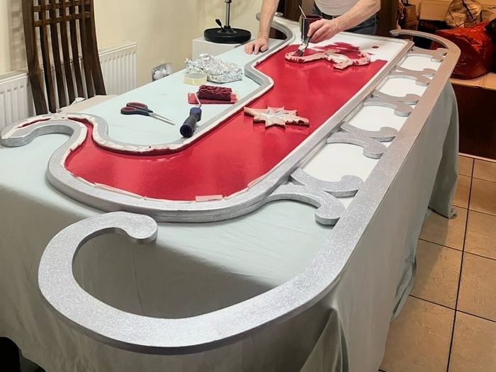 Christmas Sleigh photo prop